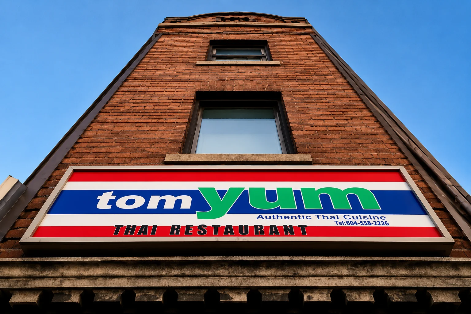 Thai curries and rice served at Tom Yum Thai Restaurant on Sherbrook Street in Winnipeg, MB
